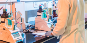 laboratório de análises